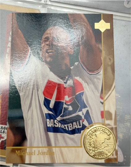 1994 Upper Deck USA Basketball #85 Michael Jordan — front