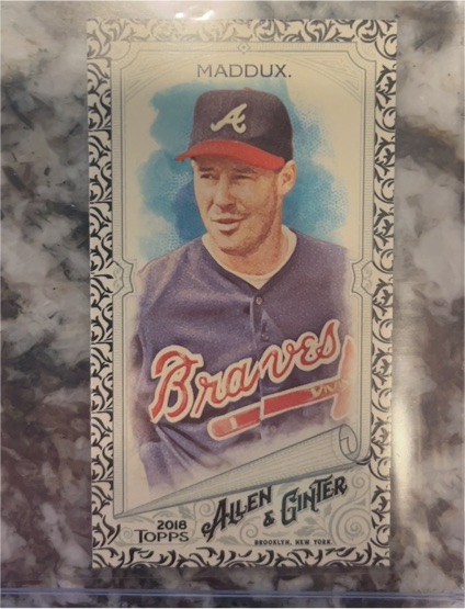 2018 Topps Allen & Ginter #131 Greg Maddux — front