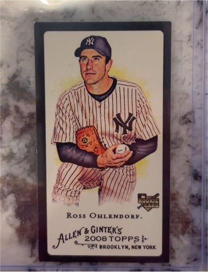 2008 Topps Allen & Ginter #157 Ross Ohlendorf — front