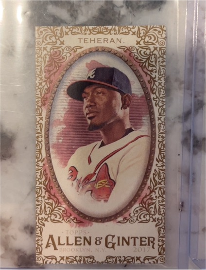 2017 Topps Allen & Ginter #71 Julio Teheran — front