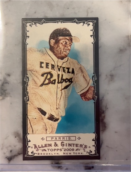 2009 Topps Allen & Ginter #18 Clyde Parris — front