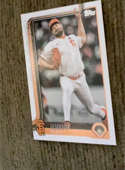 2025 Topps Series 2 #459 Robbie Ray — front