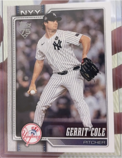 2026 Topps Series 2 #450 Gerrit Cole — front