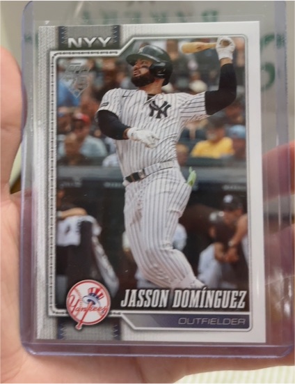 2026 Topps Series 2 #533 Jasson Domínguez — front