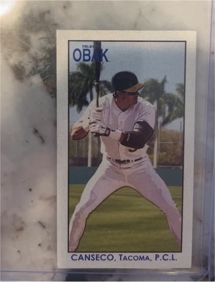 2010 TRISTAR Obak #41 Jose Canseco — front