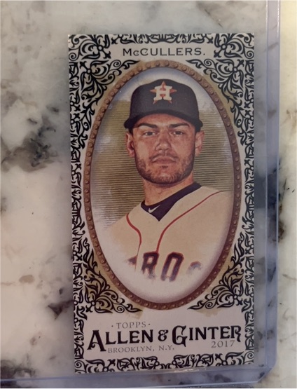 2017 Topps Allen & Ginter #345 Lance McCullers Jr. — front