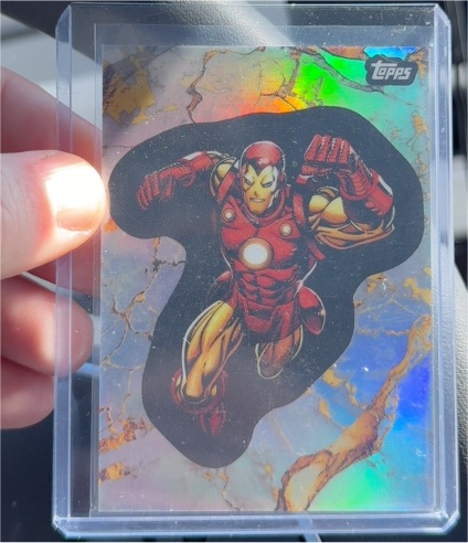 2025 Topps Marvel Comic Book Heroes #122 Iron Man — front