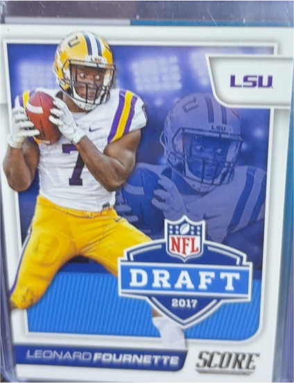 2017 Panini Score NFL Draft #17 Leonard Fournette — front