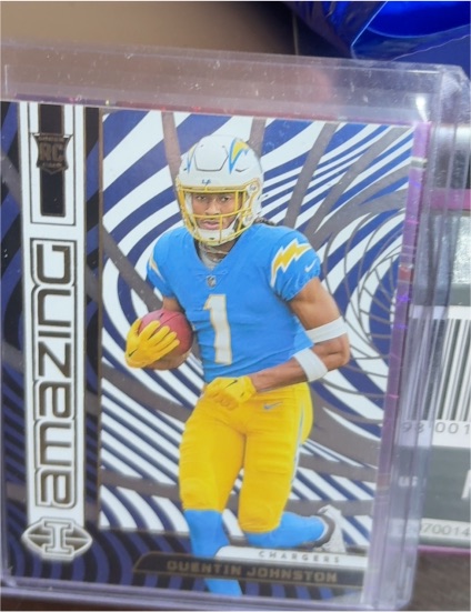 2023 Panini Illusions Amazing #23 Quentin Johnston — front
