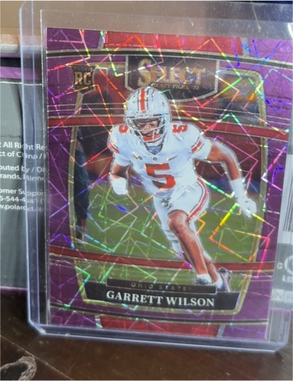 2022 Panini Select Draft Picks Concourse #4 Garrett Wilson — front