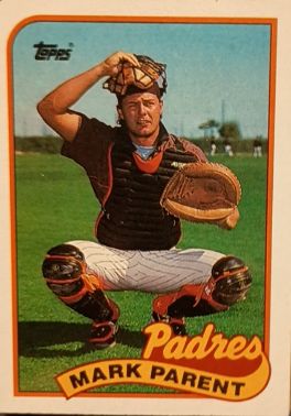 1989 Topps #617 Mark Parent — front