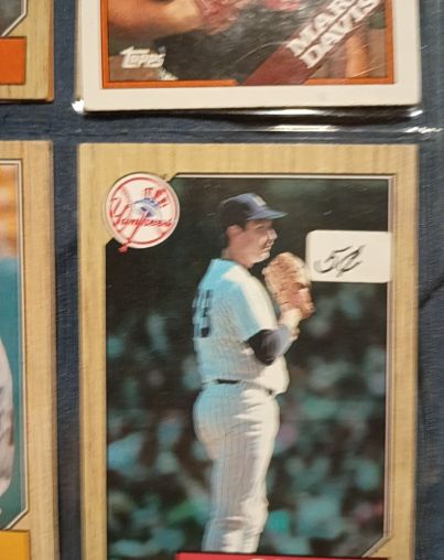 1987 Topps #606 Don Mattingly — front