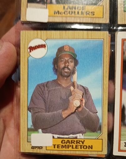 1987 Topps #325 Garry Templeton — front