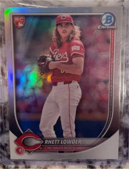 2025 Bowman Chrome #6 Rhett Lowder — front