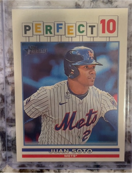 2025 Topps Heritage High Number #P10-2 Juan Soto — front