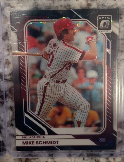 2026 Donruss Optic #80 Mike Schmidt — front