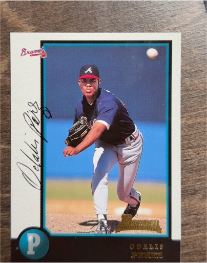 1998 Bowman #356 Odalis Perez — front
