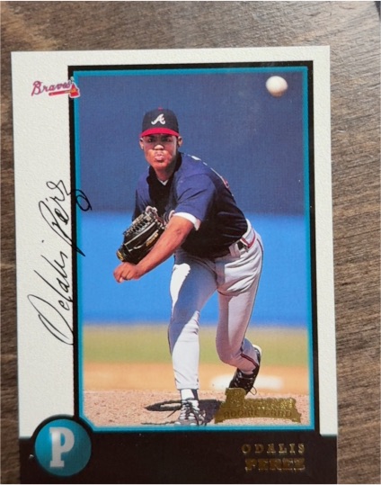 1998 Bowman #356 Odalis Perez — front