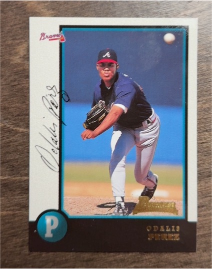 1998 Bowman #356 Odalis Perez — front