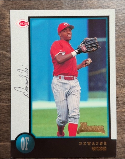 1998 Bowman #408 Dewayne Wise — front