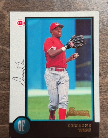1998 Bowman #408 Dewayne Wise — front