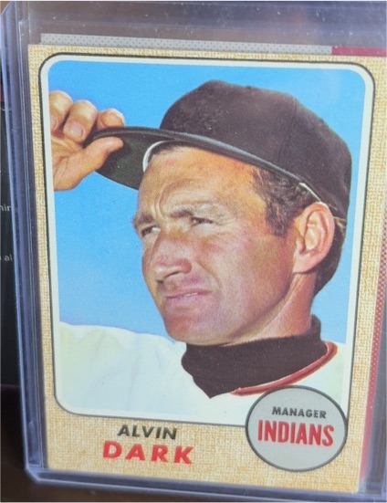 1968 Topps #237 Alvin Dark — front