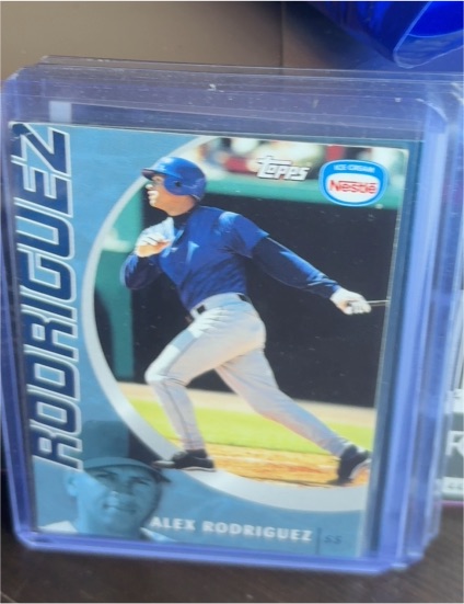 2002 Topps Nestle Ice Cream #4 Alex Rodriguez — front