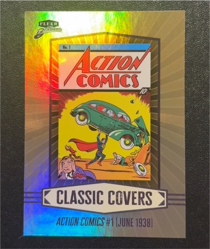 2025 Fleer Brilliants Classic Covers #CC-1 Action Comics #1 — front