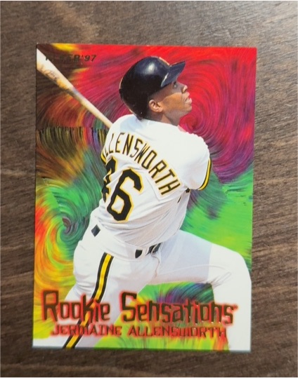 1997 Fleer Rookie Sensations #1 Jermaine Allensworth — front