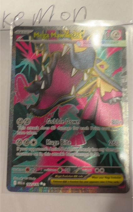 2025 Pokémon Mega Evolutions #162 Mega Mawile EX — front