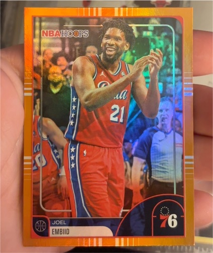 2025-26 Topps NBA Hoops #9 Joel Embiid — front