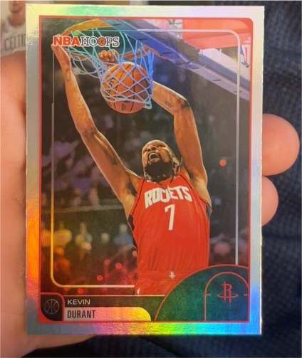 2025-26 Topps NBA Hoops #221 Kevin Durant — front