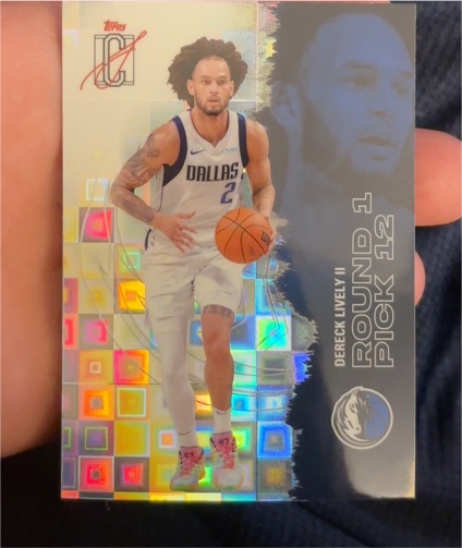 2025 Topps Signature Class #86 Dereck Lively II — front