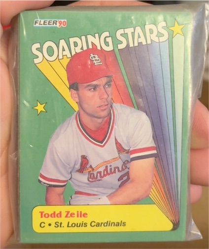1990 Fleer #265 Todd Zeile — front