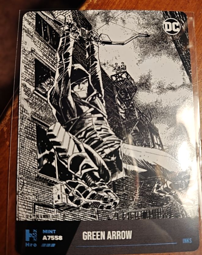 2022 HRO Chapter 2 Inks #A7558 Green Arrow — front