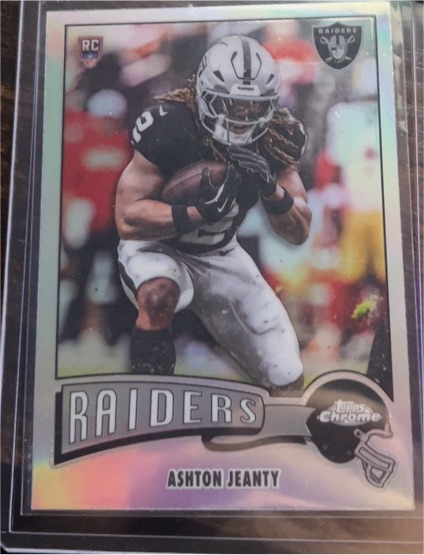 2025 Topps Chrome #1975-20 Ashton Jeanty — front
