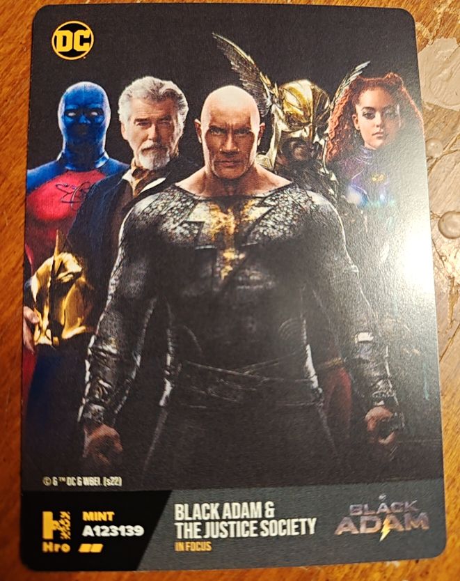 2022 Hro Chapter 2 #A123139 Black Adam & The Justice Society In Focus — front