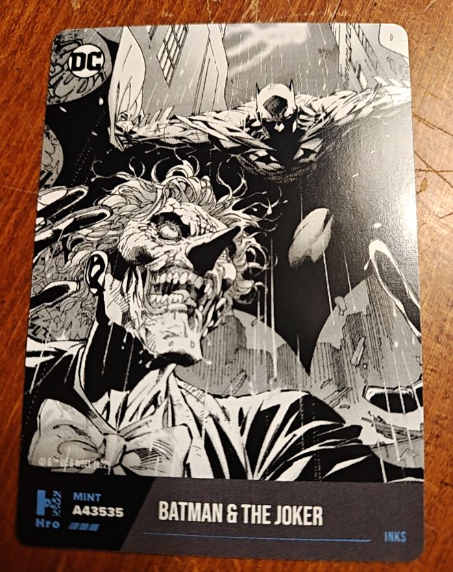 2022 Hro Chapter 2 Inks #A43535 Batman & The Joker — front