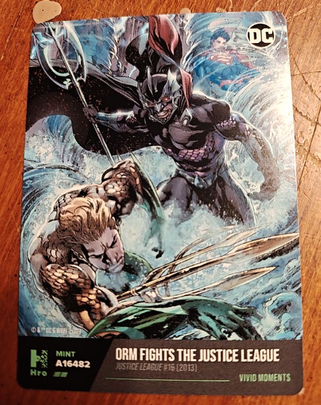 Orm Fights The Justice League #16 (2013) DC — front