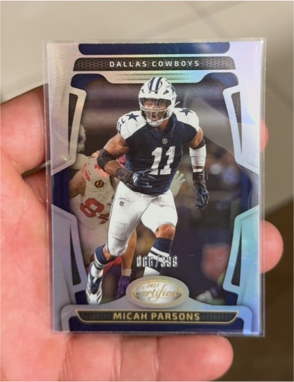2025 Panini Certified #27 Micah Parsons — front
