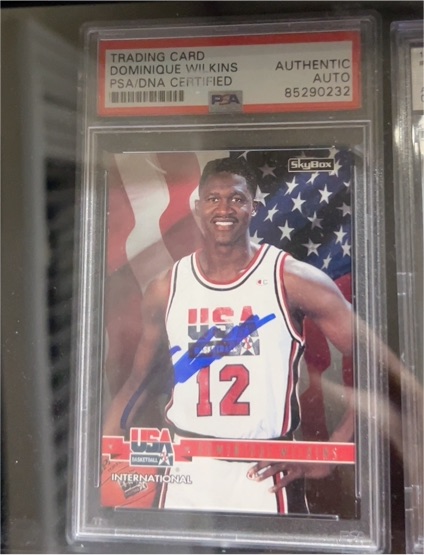 1994 Skybox USA #12 Dominique Wilkins — front