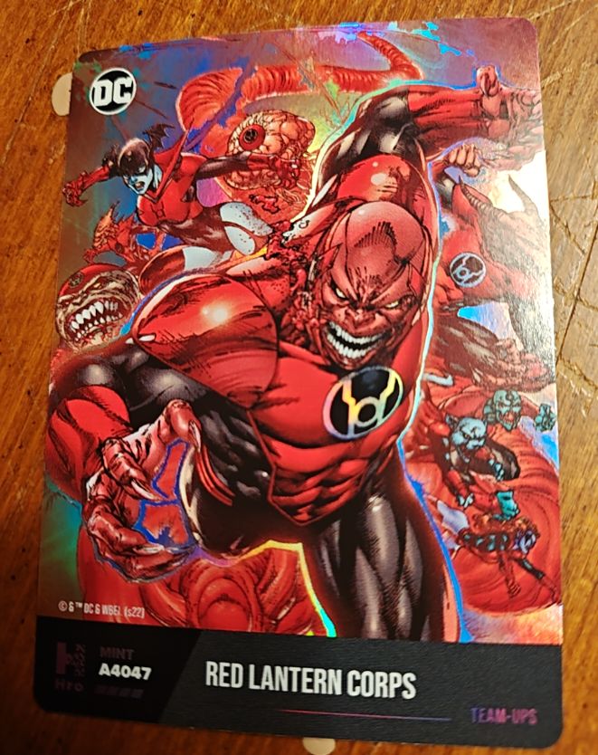 2022 DC Chapter 2 #A4047 Red Lantern Corps — front