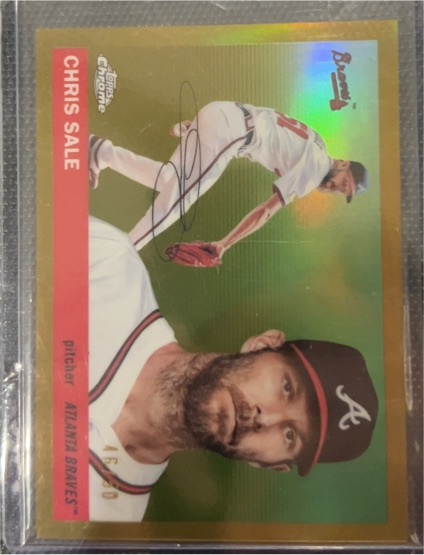 2025 Topps Chrome Platinum #49 Chris Sale — front