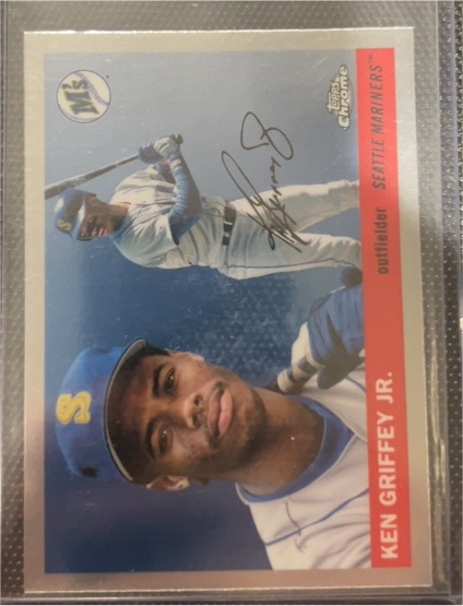 2025 Topps Chrome Platinum #405 Ken Griffey Jr. — front