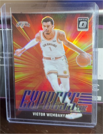 2024-25 Panini Donruss Optic #19 Victor Wembanyama Express Lane — front