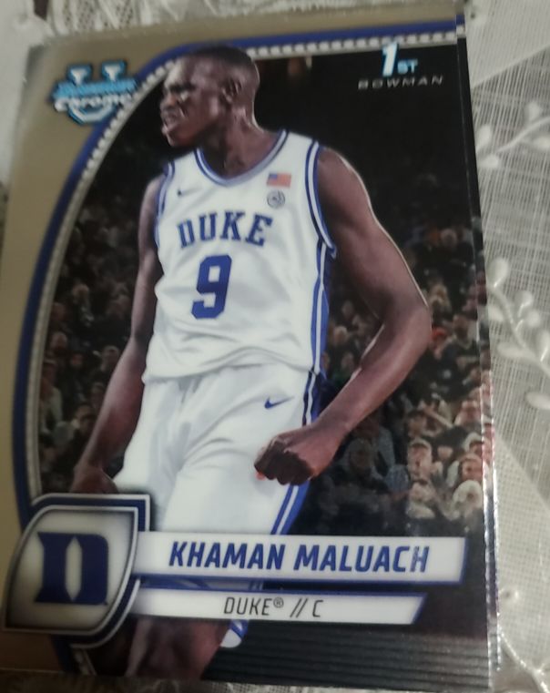 2024-25 Bowman University Chrome #46 Khaman Maluach — front