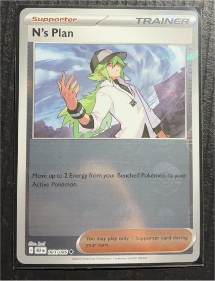 2023 Black Bolt SV11b #083 N's Plan — front