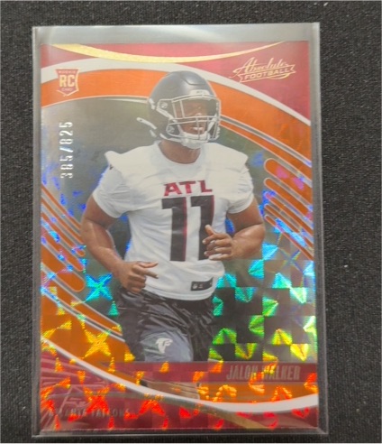 2025 Panini Absolute #134 Jalon Walker — front