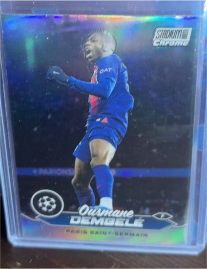 2023-24 Topps Stadium Club Chrome #100 Ousmane Dembele — front