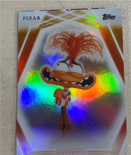 2026 Topps Disney Neon #169 Anxiety — front